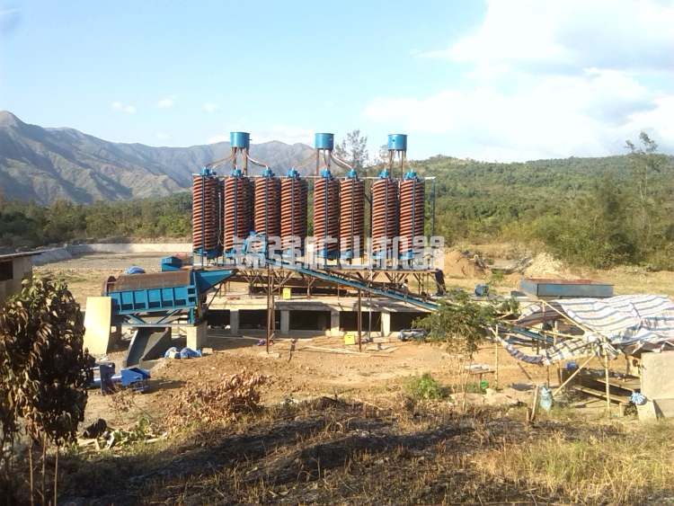 濱海鋯鈦礦生產生產線